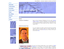 Tablet Screenshot of davidbednall.com